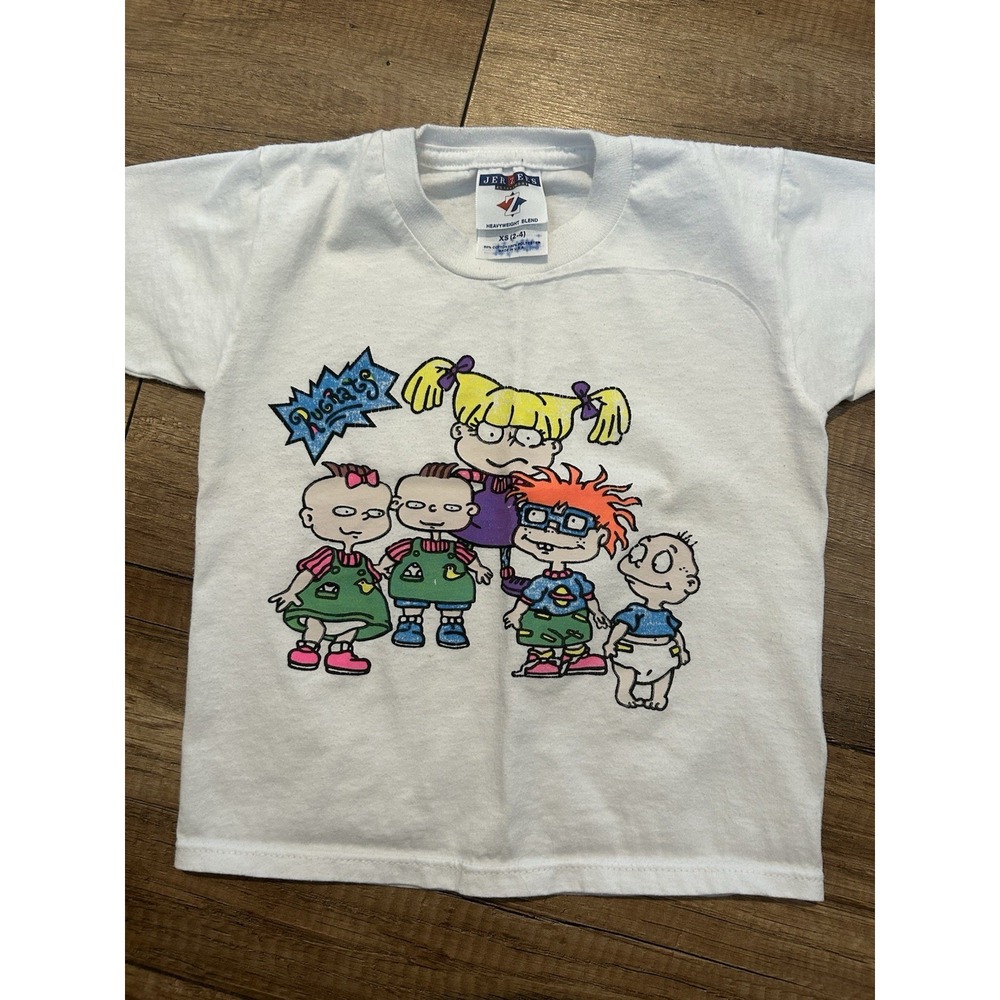 Vintage Rugrats T Shirt Children Size XS Jerzees Brand